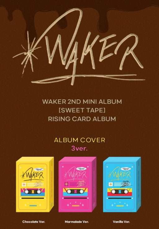 WAKER - SWEET TAPE (2ND MINI ALBUM) RISING CARD ALBUM Nolae