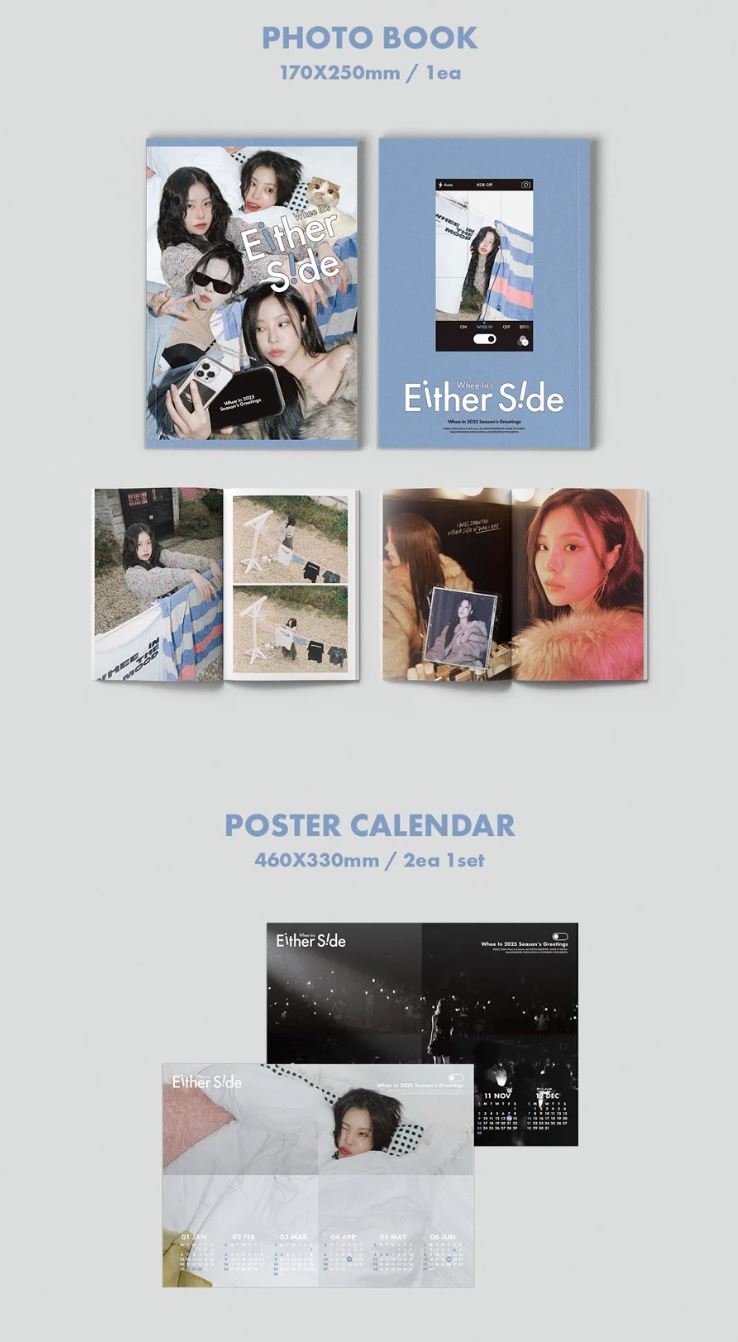 WHEE IN (MAMAMOO) - 2025 SEASON'S GREETINGS (EITHER SIDE) Nolae