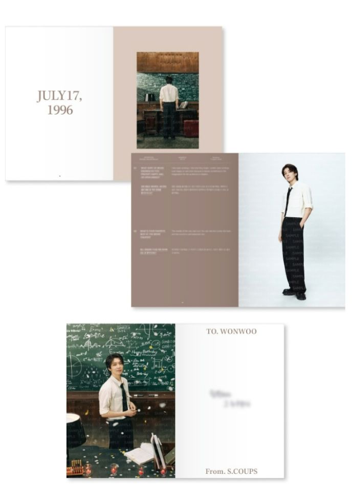 unboxing seventeen wonwoo birthday box 2024 weverse package