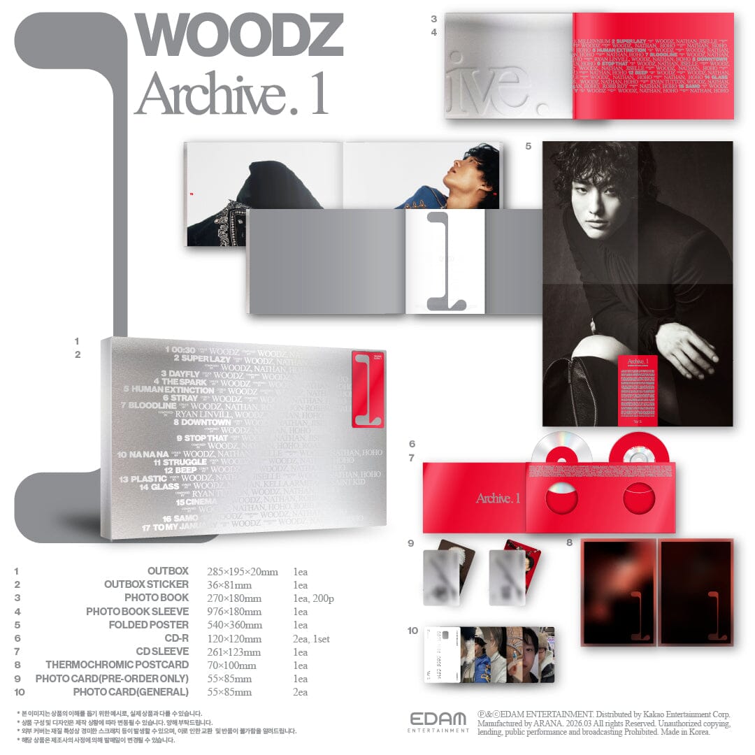 WOODZ - ARCHIVE. 1