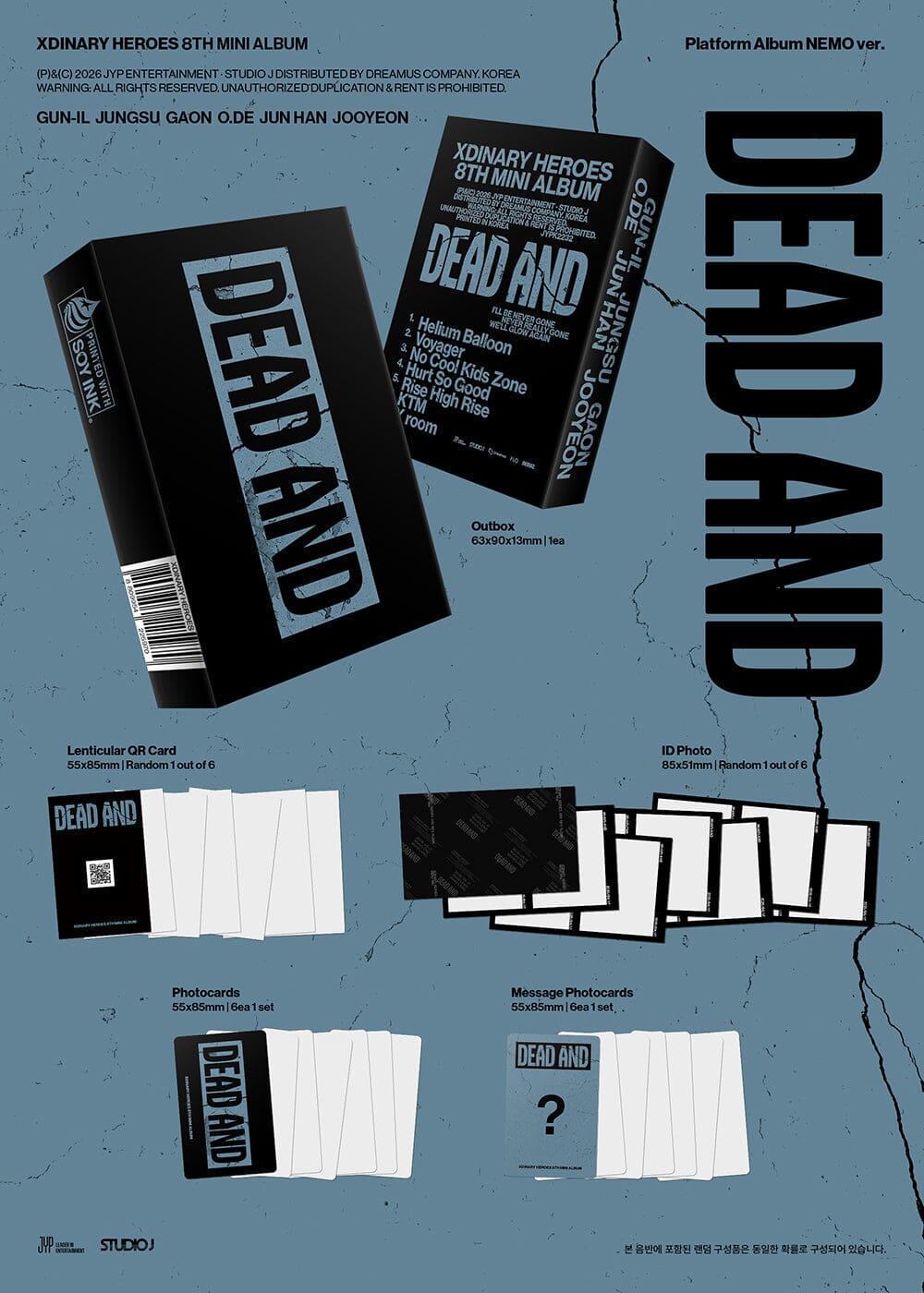 K-POP・アジア 20* SEALED DEAD AND ALBUM Xdinary Heroes PO] Xdinary
