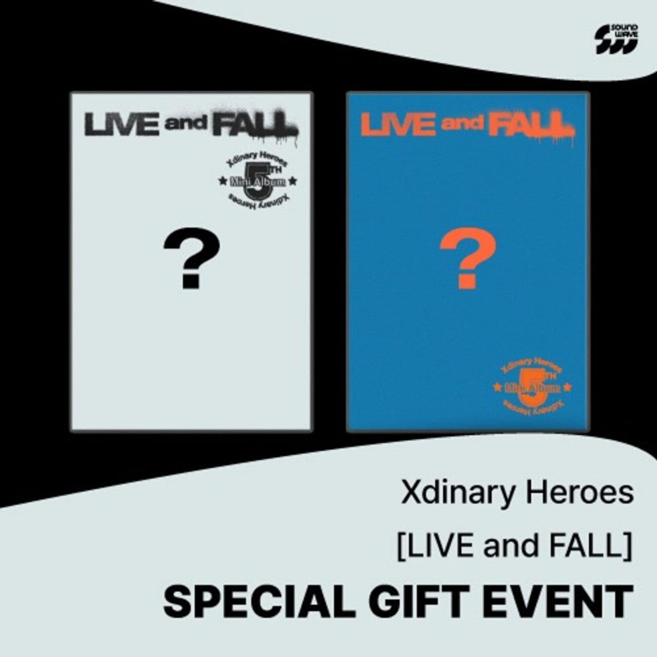 XDINARY HEROES - LIVE AND FALL (PHOTOBOOK VER.) + Soundwave Photocard Nolae