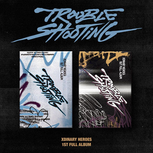 XDINARY HEROES - TROUBLESHOOTING (1ST FULL ALBUM) SET + JYP Shop Gift Nolae