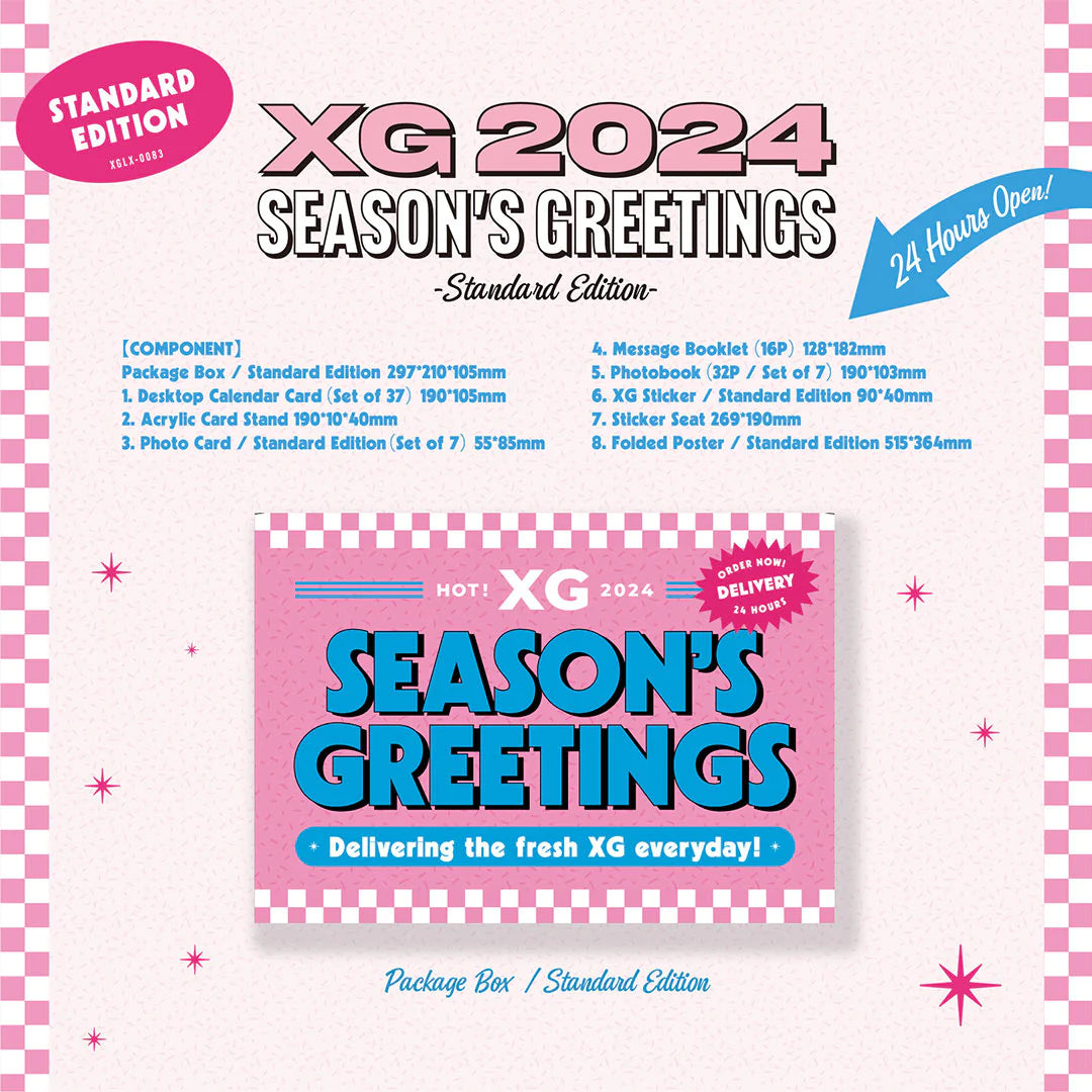 XG 2024 SEASON'S GREETINGS SET — Nolae