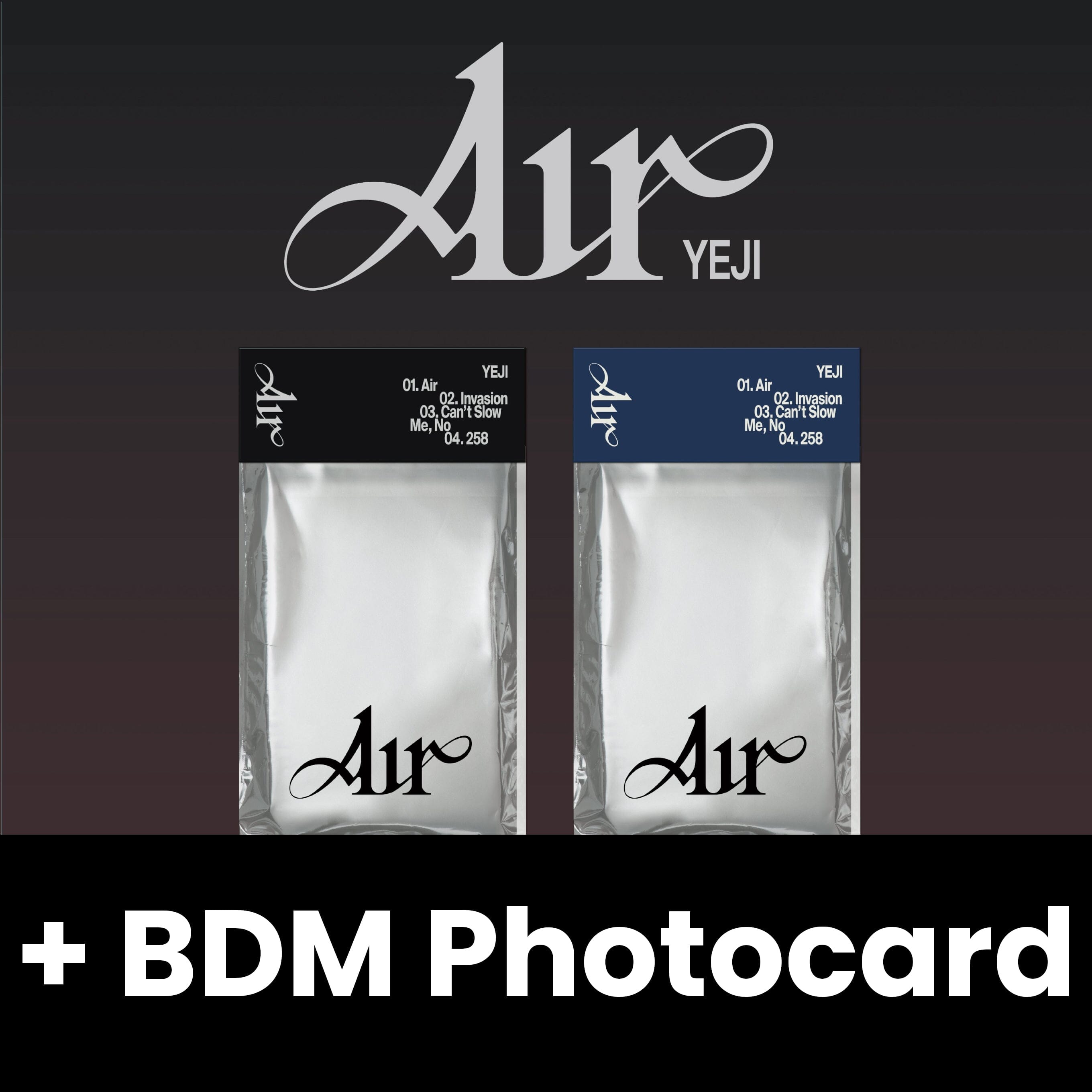 YEJI (ITZY) - AIR (PLATFORM ALBUM) + BDM Photocard Nolae