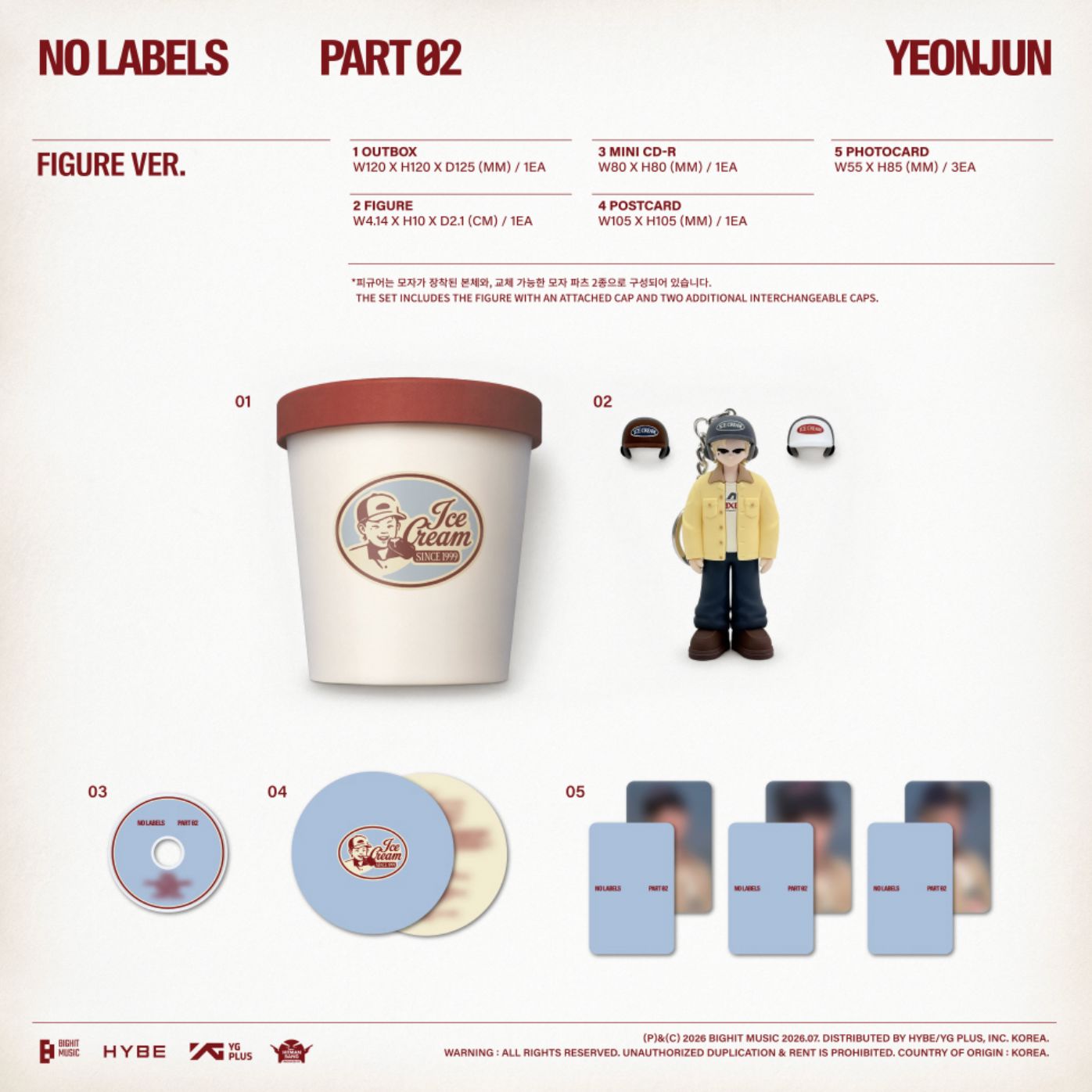 Buy YEONJUN NO LABELS: Part 02 – Figure Ver.