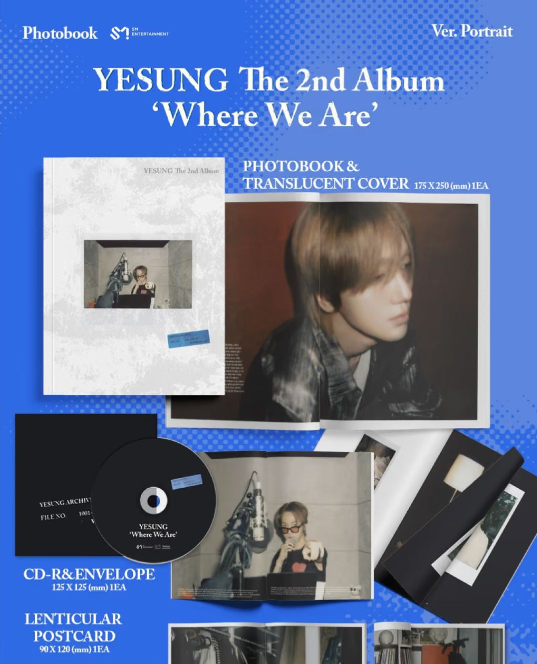 YESUNG (SUPER JUNIOR) - WHERE WE ARE (PHOTOBOOK VER.) Nolae