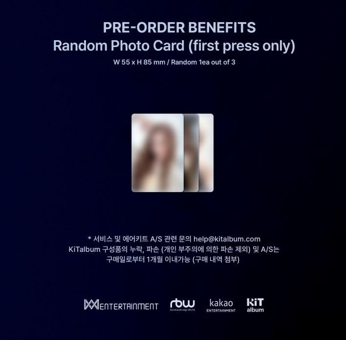 YOOA (OH MY GIRL) - BORDERLINE (1ST SINGLE ALBUM) KiT VER. Nolae