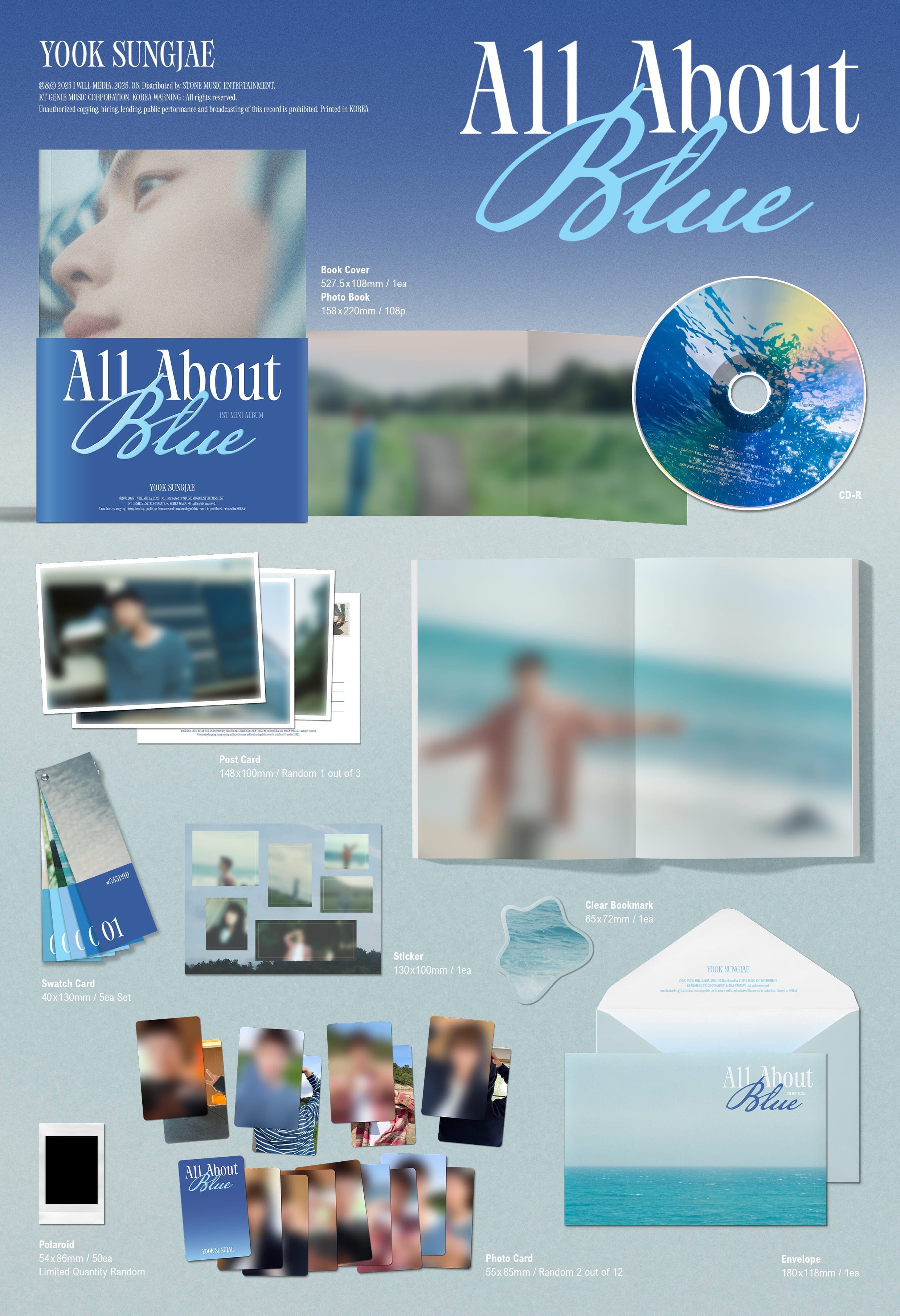 YOOK SUNGJAE (BTOB) - ALL ABOUT BLUE Nolae