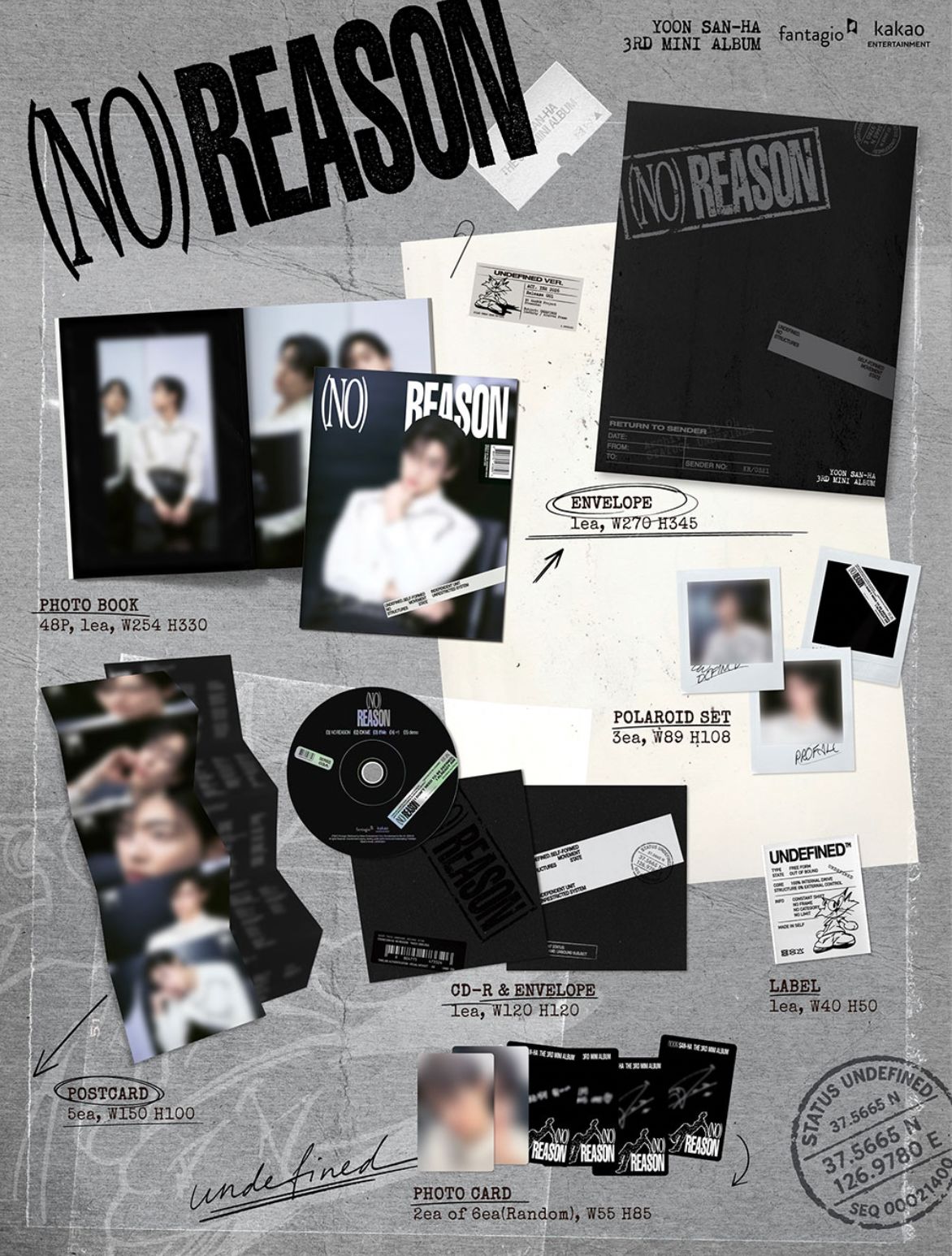 YOON SANHA (ASTRO) - (NO) REASON + Soundwave Gift