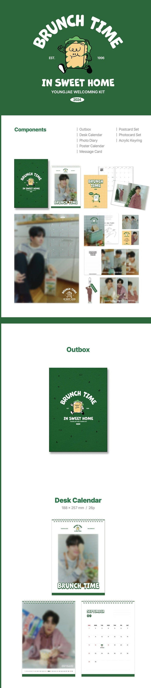 YOUNGJAE 2024 SEASON´S GREETINGS "BRUNCH TIME" — Nolae