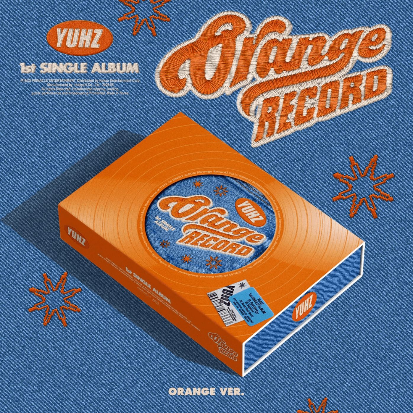CNPトレカ 【ネオンオレンジ 】SP-RRR YUHZ - ORANGE RECORD (ORANGE VER.)