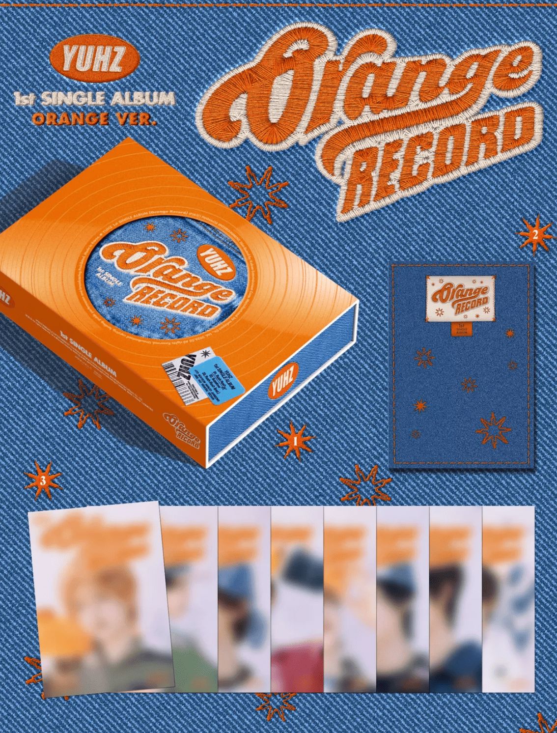 YUHZ - ORANGE RECORD (ORANGE VER.) Nolae