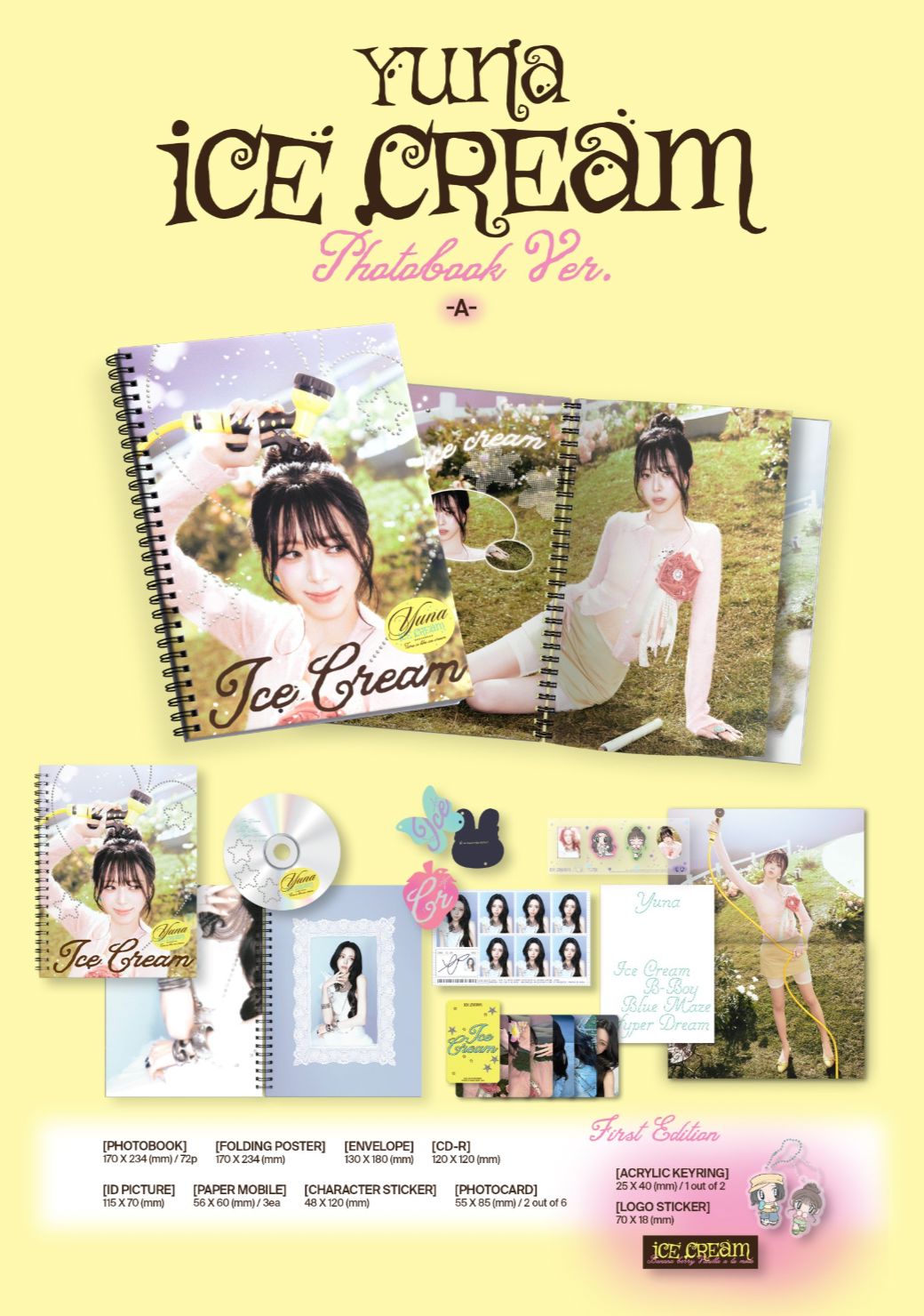YUNA (ITZY) - ICE CREAM (PHOTOBOOK VER.)