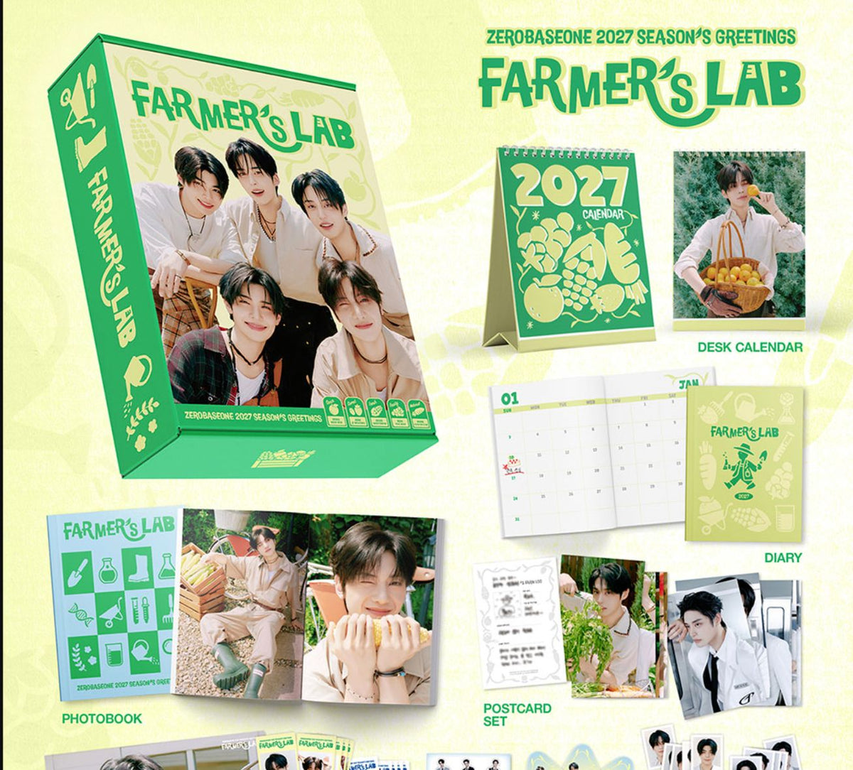 ZB1 - 2027 SEASON'S GREETINGS (FARMER'S LAB) Nolae