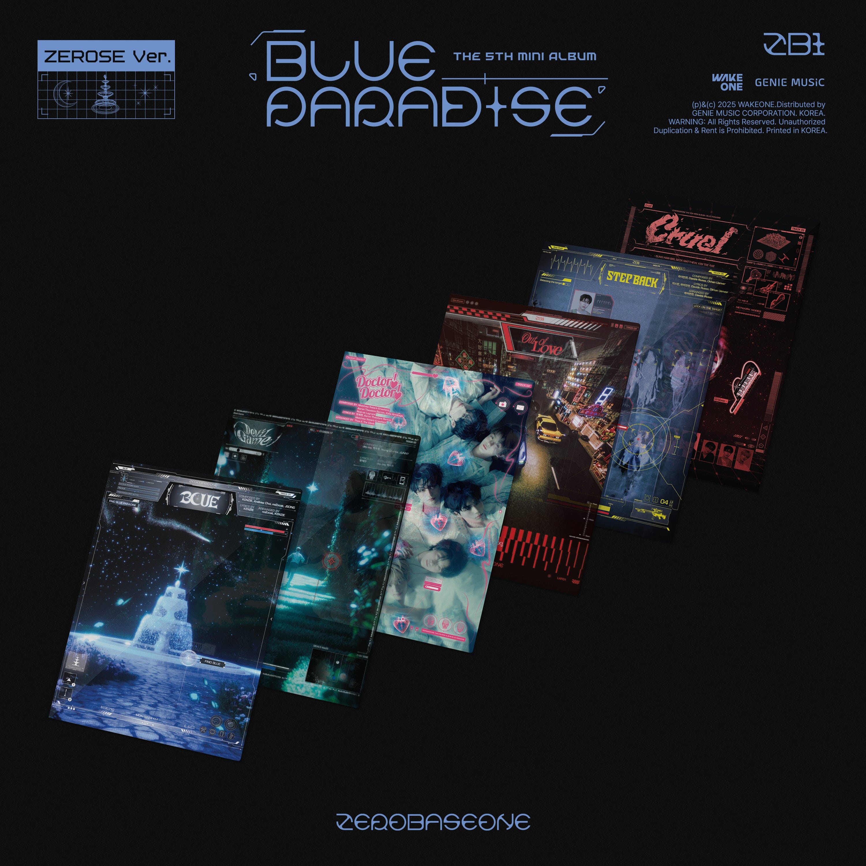 ZB1 - BLUE PARADISE (ZEROSE VER.) Nolae