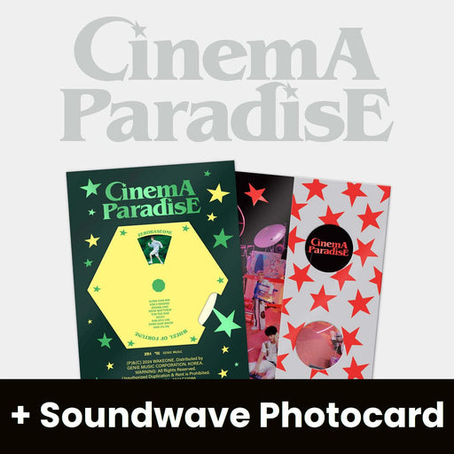 ZB1 - CINEMA PARADISE (THE 4TH MINI ALBUM) + Soundwave Photocard Nolae