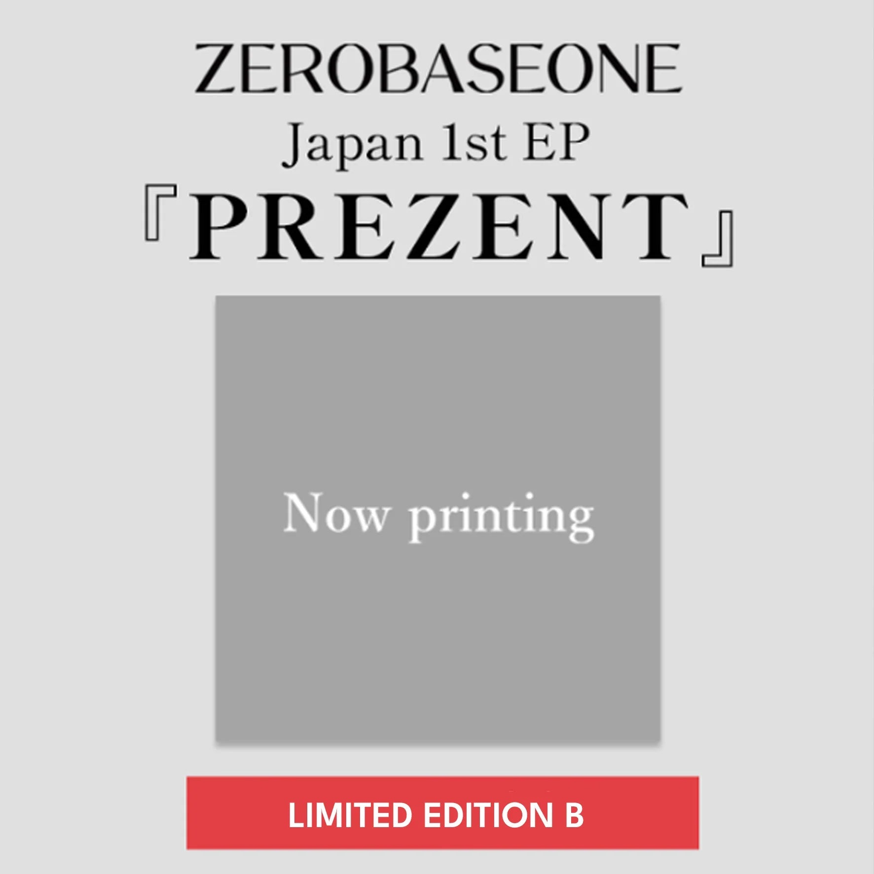 ZB1 - PREZENT (JAPAN 1ST EP) Nolae