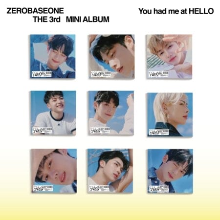 ZB1 - YOU HAD ME AT HELLO (THE 3RD MINI ALBUM) DIGIPACK VER. + BDM Pho —  Nolae