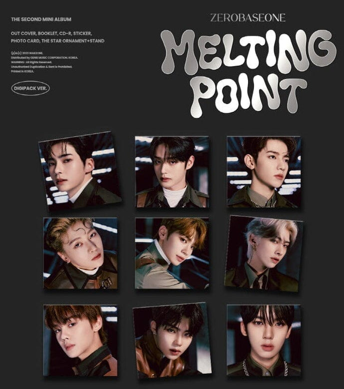 ZEROBASEONE - MELTING POINT (DIGIPACK VER.) LUCKY DRAW — Nolae