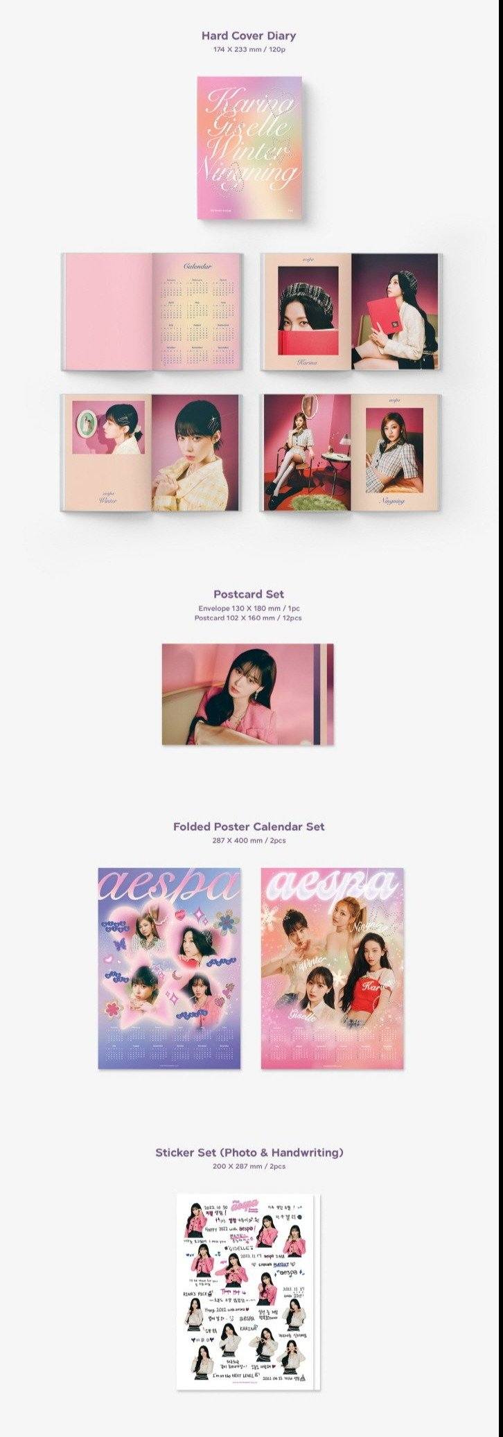 AESPA - SEASON'S GREETINGS 2022 Nolae Kpop