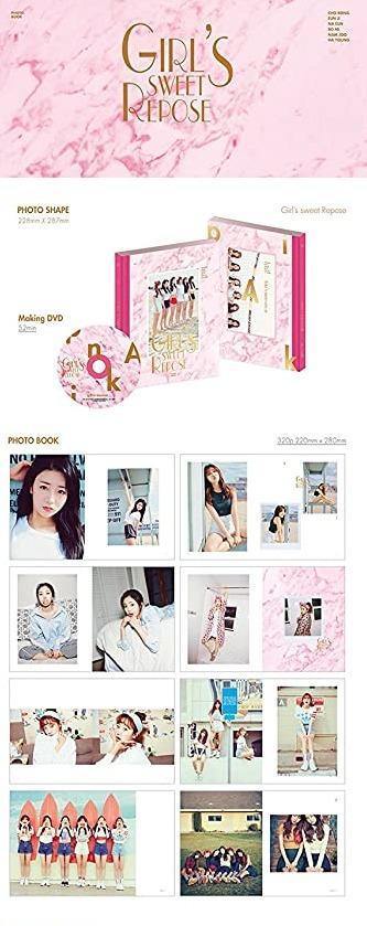 フォトブック - 少女達の甘い休息 (Girl's Sweet Repose) (フォトブック + DVD) (韓国版) lok26k6 APINK - PHOTOBOOK [GIRL'S SWEET REPOSE]