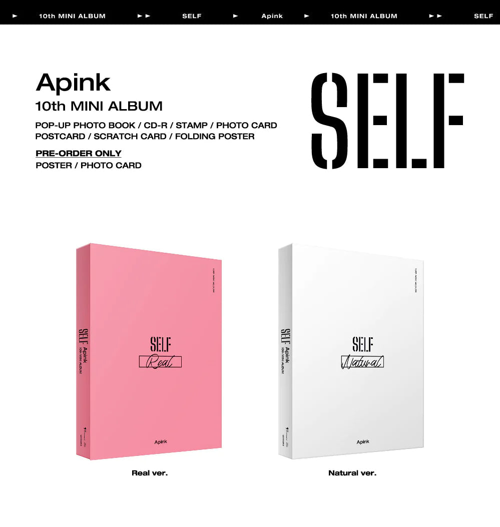 APINK - SELF (10TH MINI ALBUM) Nolae Kpop