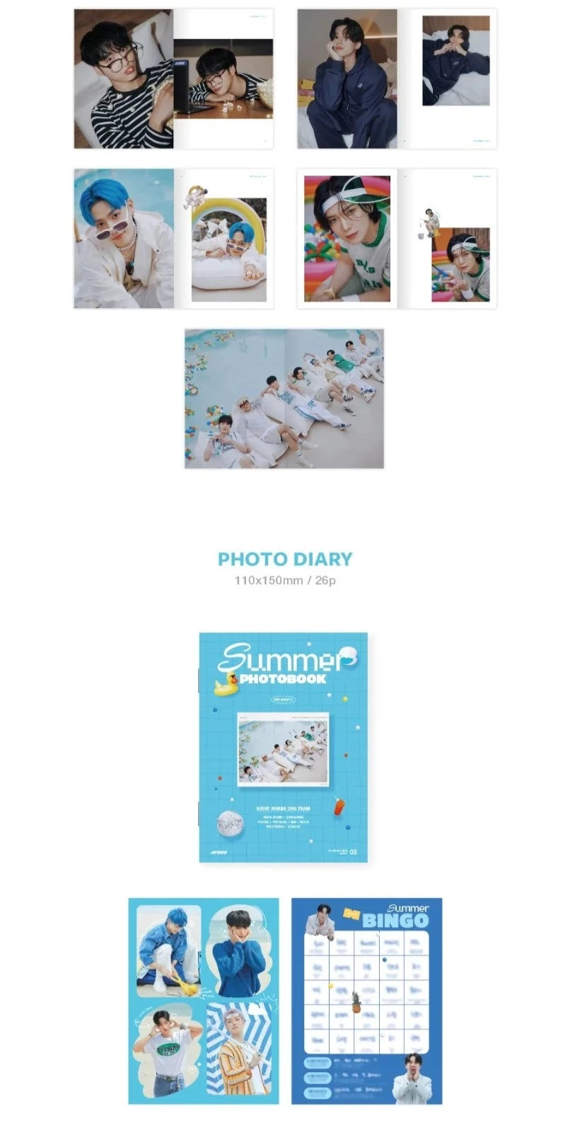 ATEEZ - 2023 SUMMER PHOTOBOOK ATEEZ - 2023 SUMMER PHOTOBOOK