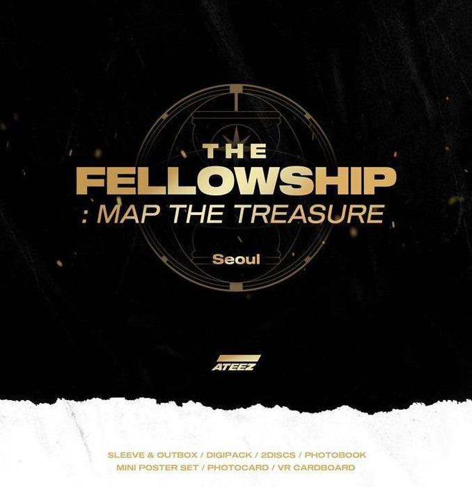 ATEEZ - ATEEZ WORLD TOUR THE FELLOWSHIP : MAP THE TREASURE SEOUL DVD (2 DISC)
