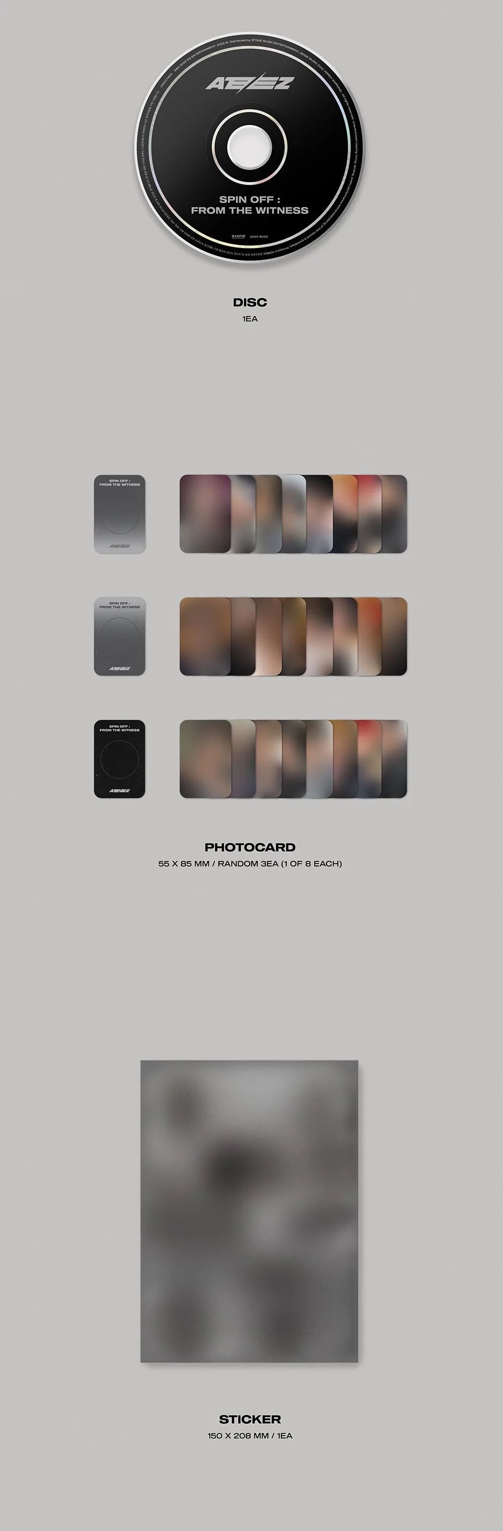 ATEEZ - SPIN OFF FROM THE WITNESS (Limited Edition) ATEEZ - SPIN OFF FROM THE WITNESS (Limited Edition)