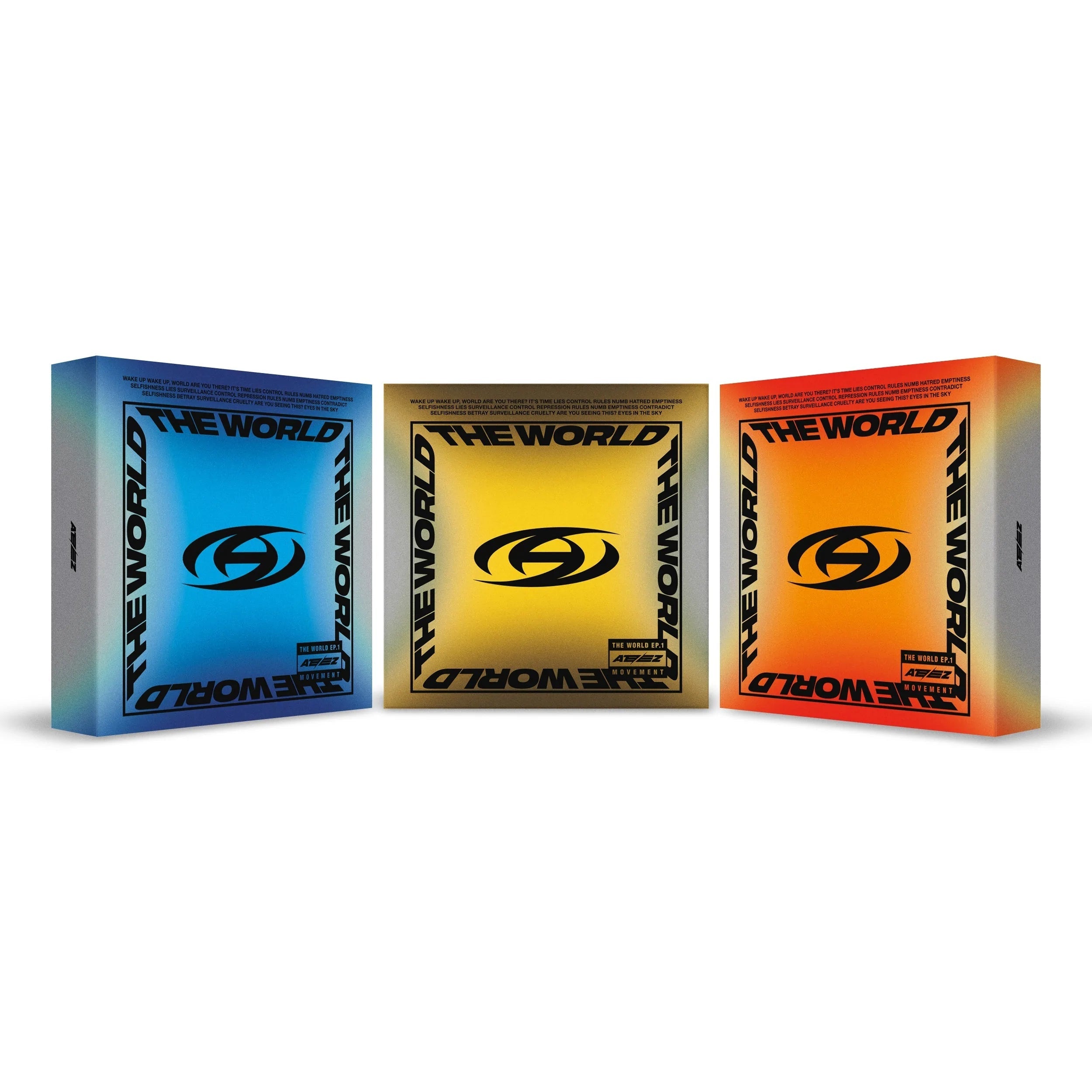 【新品未開封】ATEEZ THE WORLD EP.1：MOVEMENT 6枚 ATEEZ - THE WORLD EP.1 : MOVEMENT