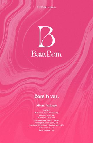 BAMBAM - B (2ND MINI ALBUM) Nolae Kpop