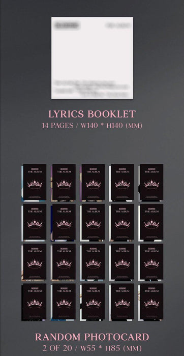 Buy Blackpink 1st Full Album [The Album]