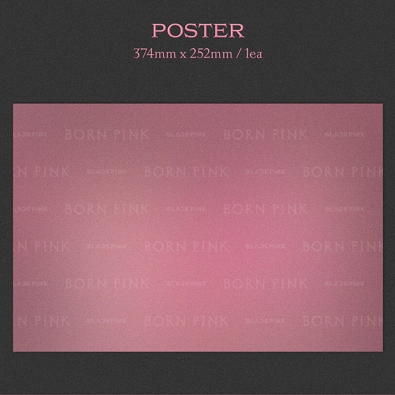 BLACKPINK - Born Pink - Poster Nolae Kpop