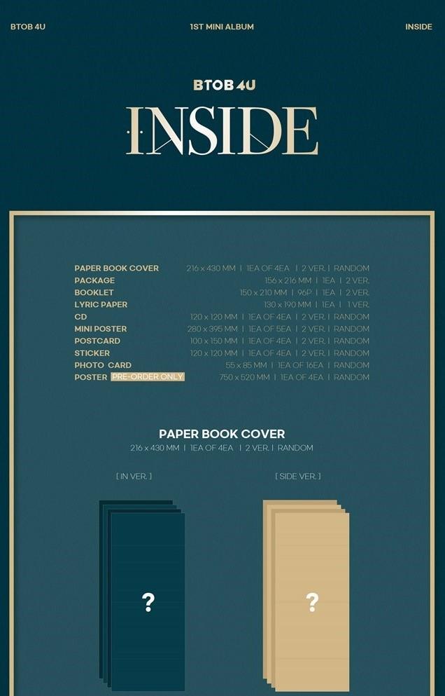 BTOB 4U - Mini Album [INSIDE]