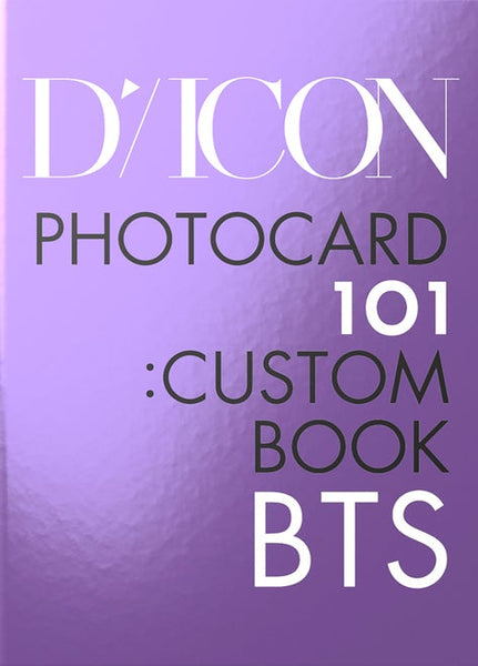 BTS - D'ICON Photocard 101: Custom Book — Nolae