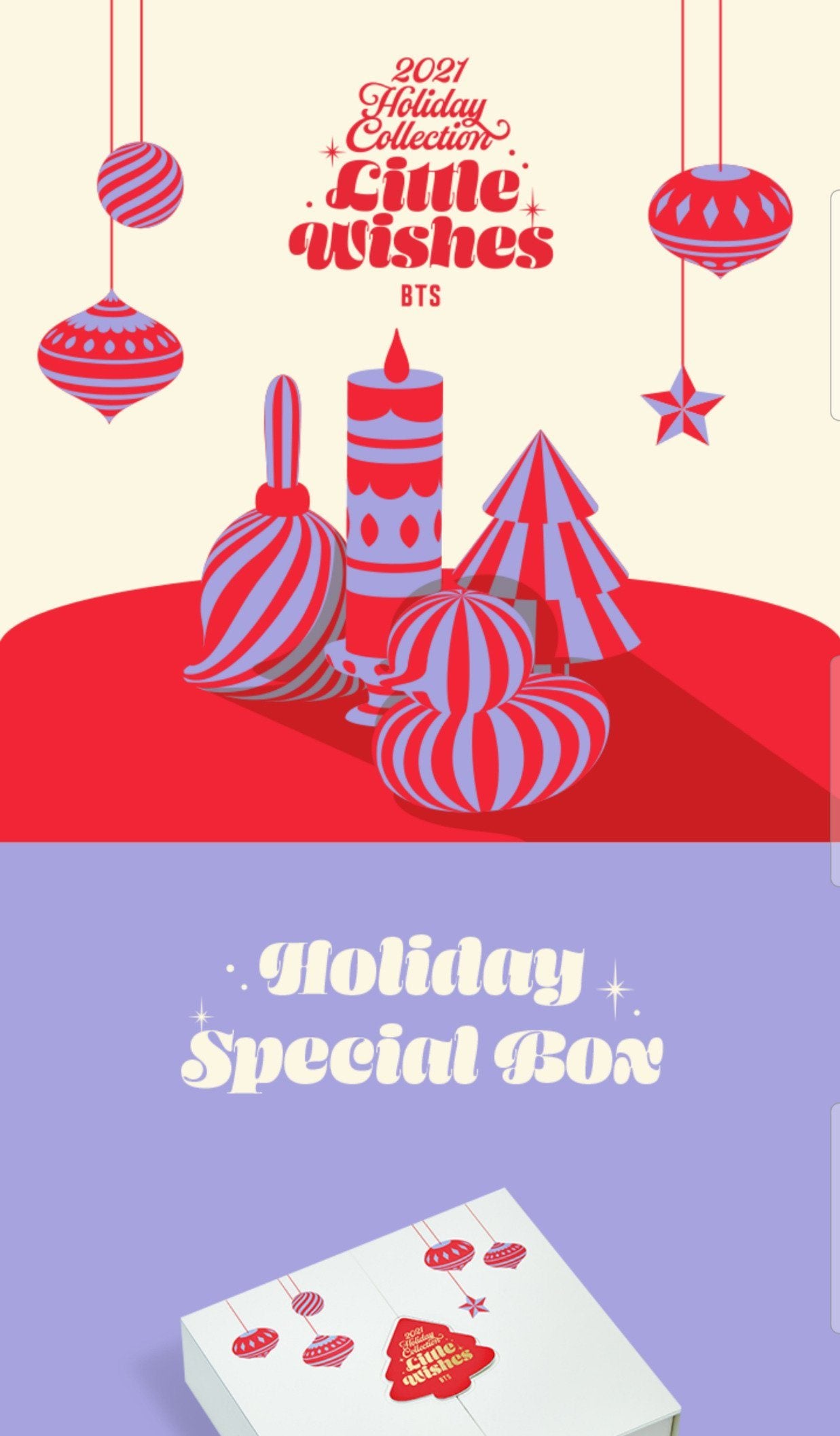 BTS - Holiday Special Box (Little Wishes) Nolae Kpop