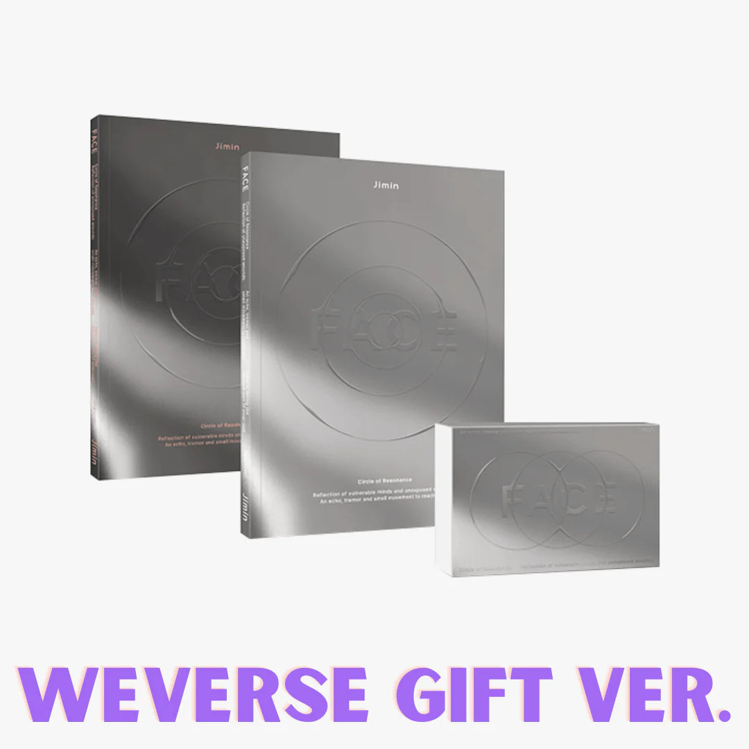 BTS JIMIN - FACE (1ST SOLO ALBUM) WEVERSE GIFT VER. Nolae Kpop