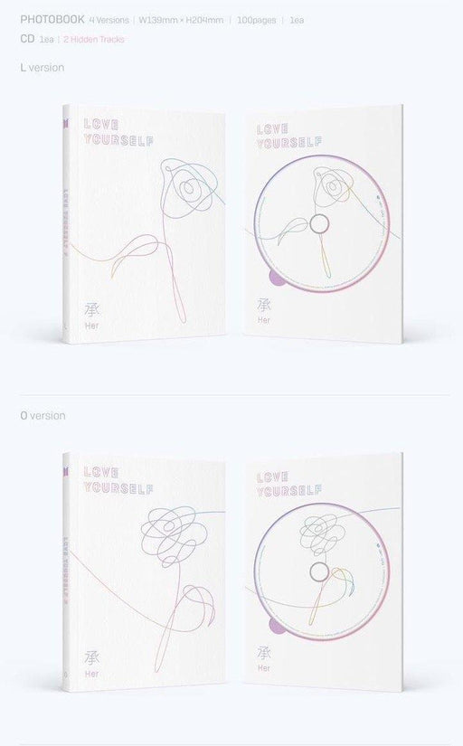 BTS Love Yourself Her Album BTS CD — Nolae
