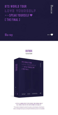 BTS - LOVE YOURSELF SPEAK YOURSELF THE FINAL (BLU RAY) – Nolae