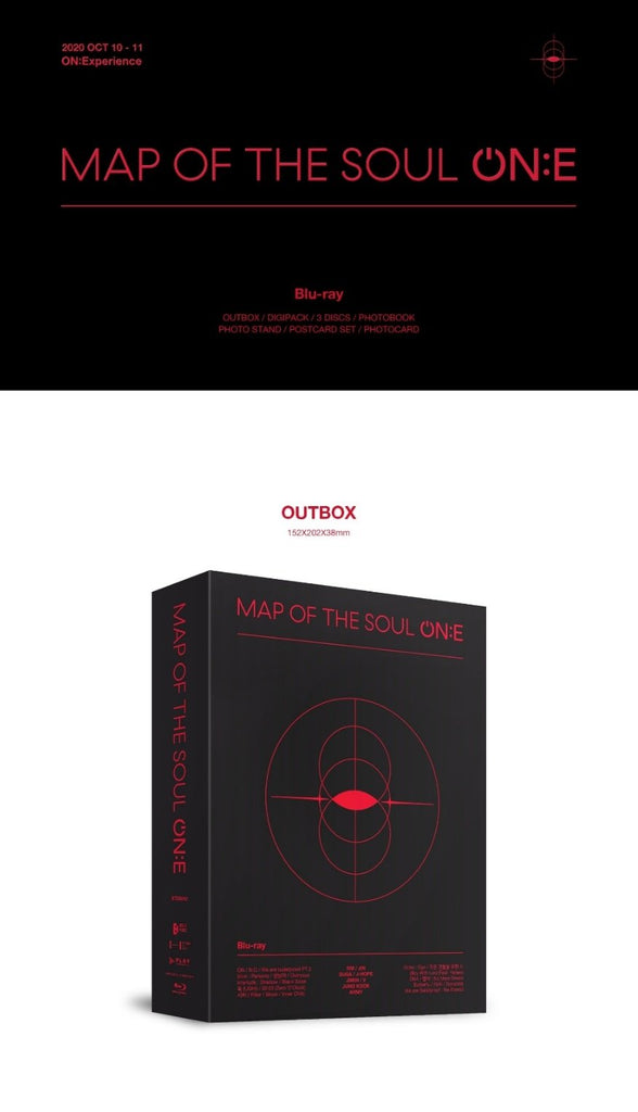 BTS - MAP OF THE SOUL ON:E - BLU-RAY – Nolae