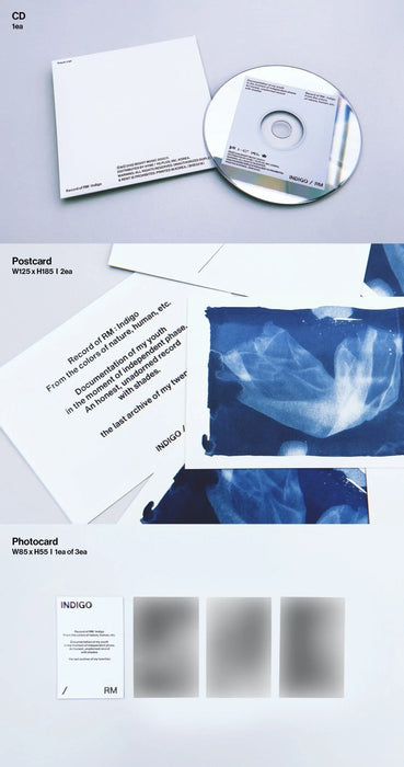 BTS RM - INDIGO (1ST SOLO ALBUM) — Nolae indigo album rm bts