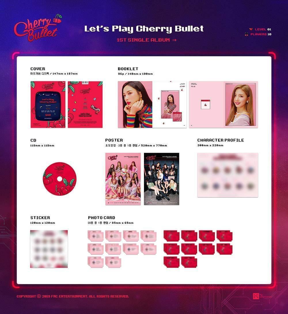 Cherry Bullet - Let's Play Cherry Bullet (1st Single Album)