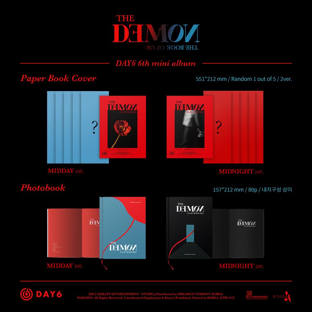 DAY6 - 6th Mini [The Book of Us : The Demon] Random ver.