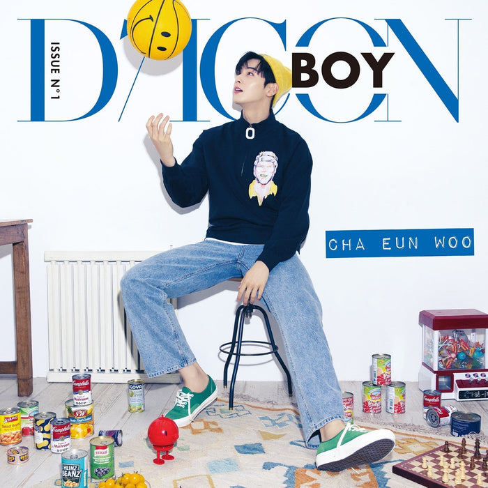  fanclub item_DICON BOY ISSUE No1 CHA EUNWOO A/B/C/D