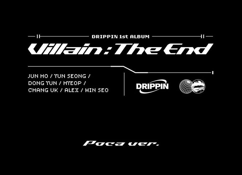 DRIPPIN - VILLAIN THE END (POCA VER.) Nolae Kpop