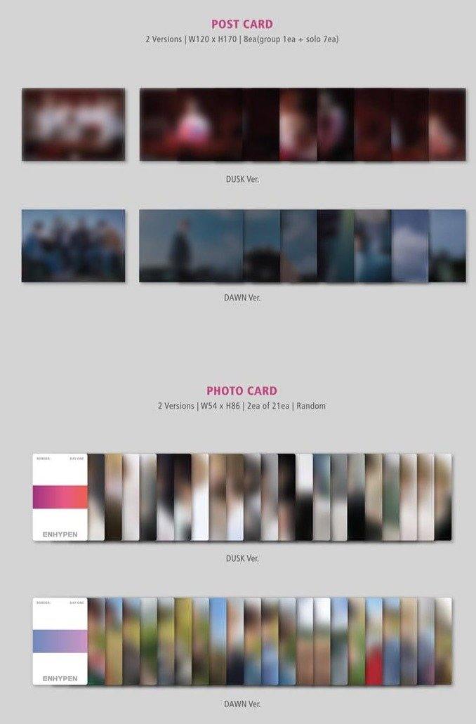 ENHYPEN アルバムセットBORDER : DAY ONE BORDER : DAY ONE (DAWN VER.) - ENHYPEN Store