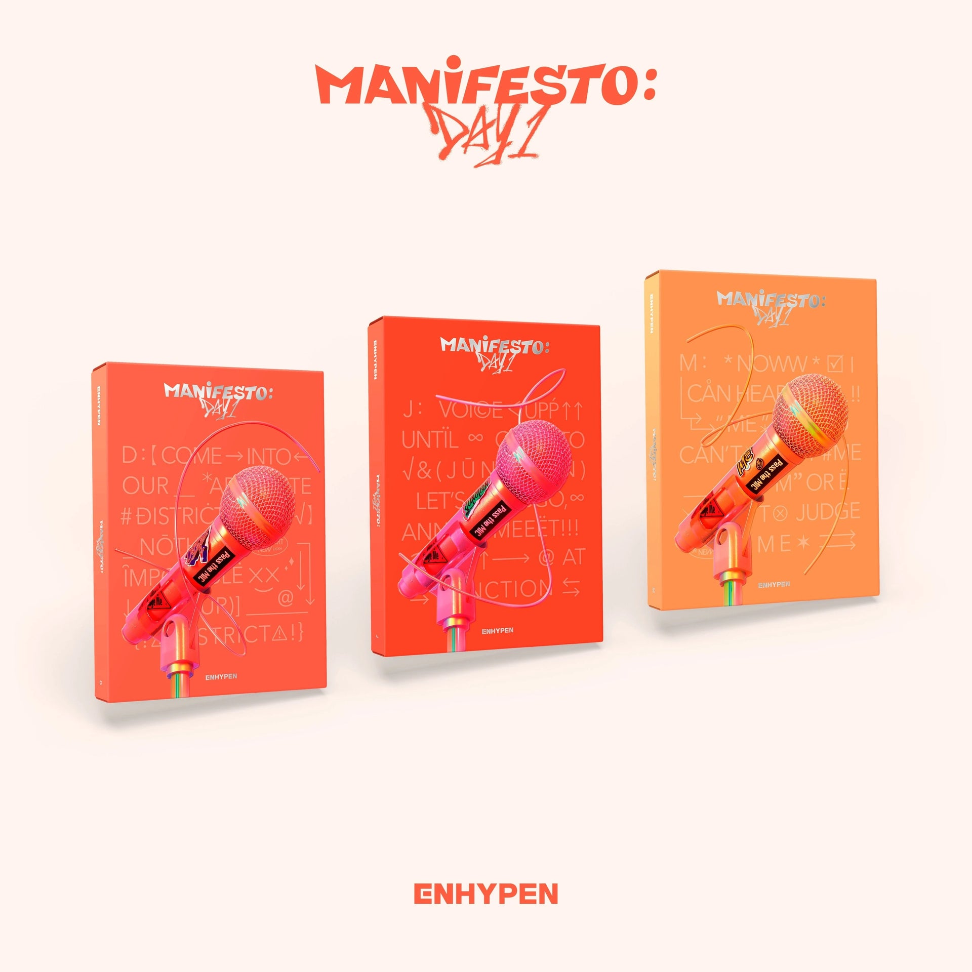 ENHYPEN　未開封　MANIFEST DAY1 MANIFESTO : DAY 1 (J : ENGENE VER.) - ENHYPEN Store