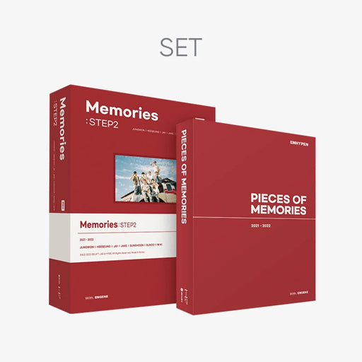 ENHYPEN - Memories : STEP2 DIGITAL CODE + PIECES OF MEMORIES [2021-2022] + Weverse Gift Nolae Kpop