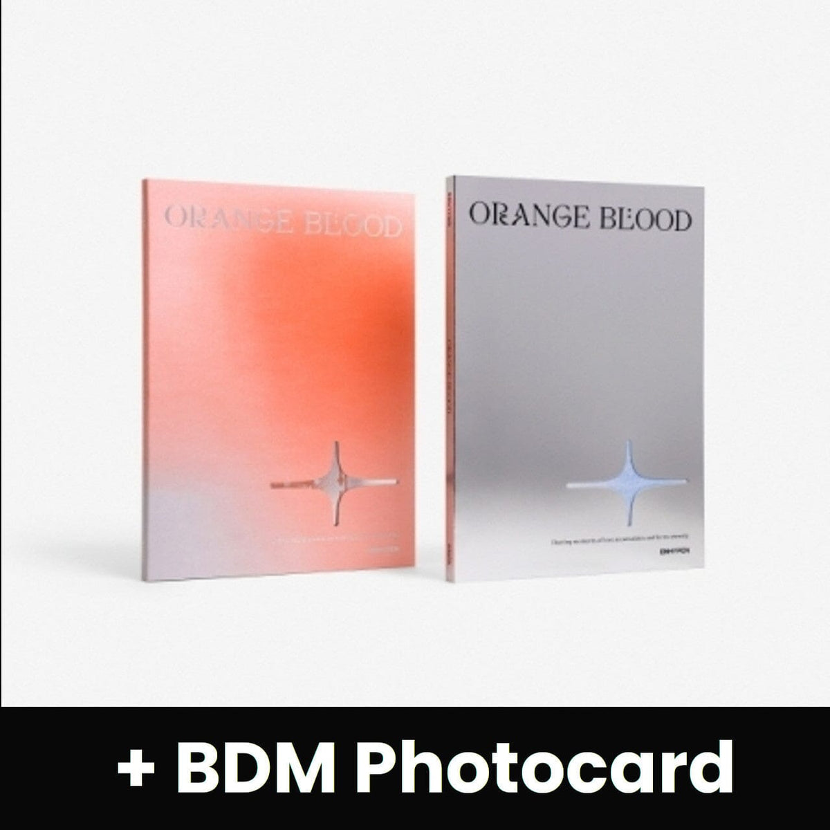 ENHYPEN - ORANGE BLOOD (5TH MINI ALBUM) STANDARD VER. + BDM Photocard display picture 1